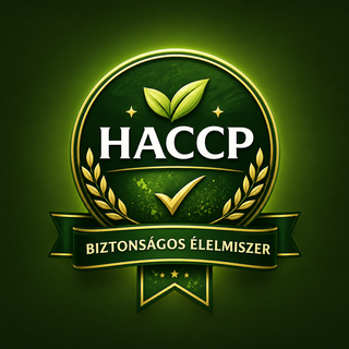 HACCP biztons&aacute;gos &eacute;lelmiszer
